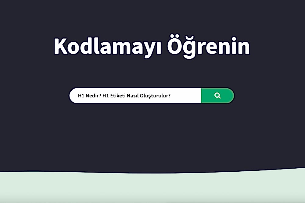 H1 Nedir? H1 Etiketi Nasıl Oluşturulur?