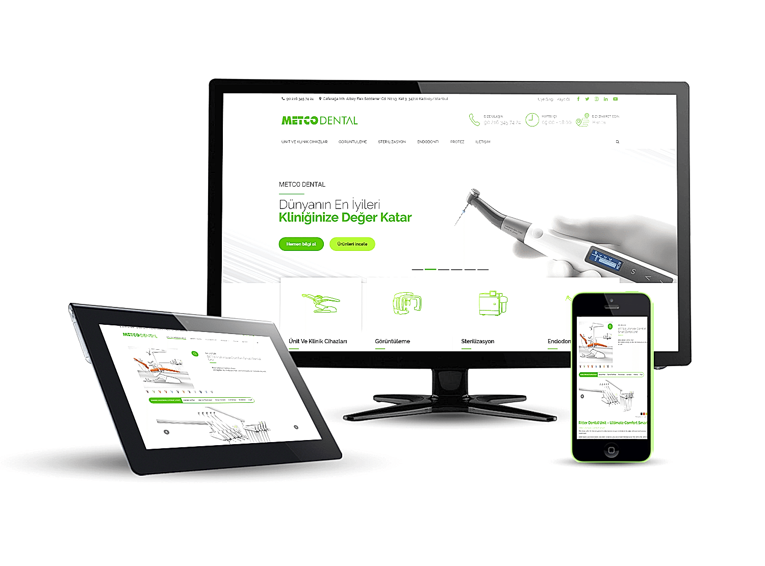 Metco Dental - Web Tasarım