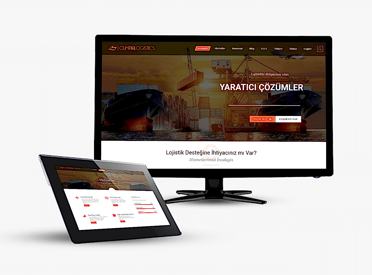 Olimpia Logistics - Web Tasarım