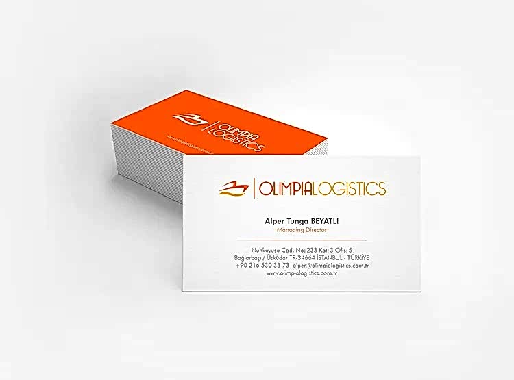 Olimpia Logistics - Logo ve Kartvizit Tasarımı